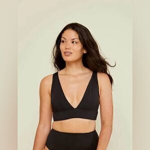 NWT  Anthropologie Andie The Belize Top XXL Black